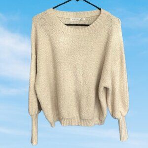 Altar'd State Soft Beige Knit Sweater – Size S